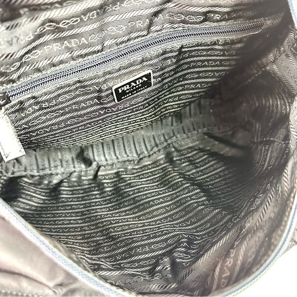 Prada black nylon shoulder bag or diaper bag with dust bag - Picture 10 of 16